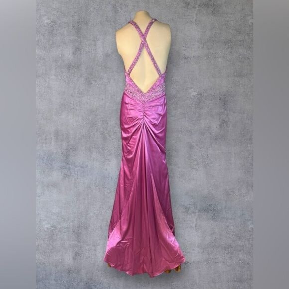 GIGI Designs Beaded Formal Gown – Perfect for Prom or Pageant - Picture 5 of 11